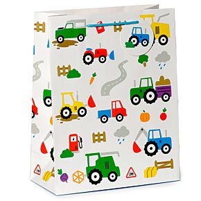 Little Tractors Gift Bag Large