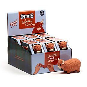 Stretchy Highland Coo Toy