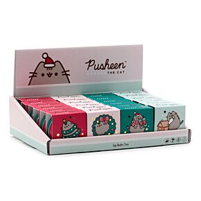 Pusheen the Cat Christmas 2023 Lip Balm in a Tin