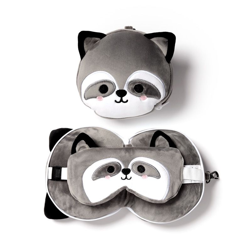 Raccoon store neck pillow