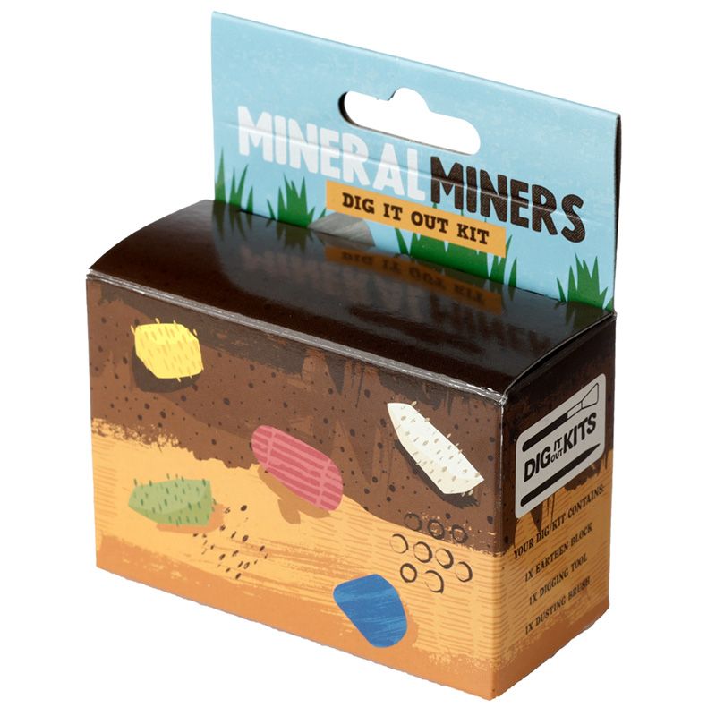 Rocks, Minerals & Gems Dig-A-Saurs Dig it Out Kit