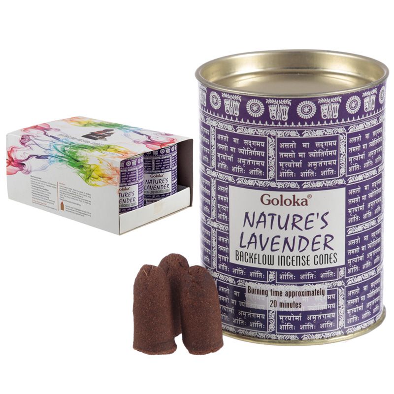 Incienso Nature's Lavender Goloka