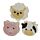 Adoramals Cow, Sheep & Pig 3 Piece Farm Eraser Set