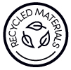 Recycled Materials Packaging Symbol|Puckator